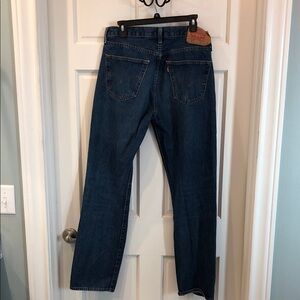 Levi's Classic Indigo 501 Button Fly Jeans